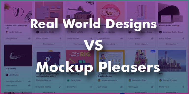 Practical vs Mockup Pleasing Design Trend of 2017