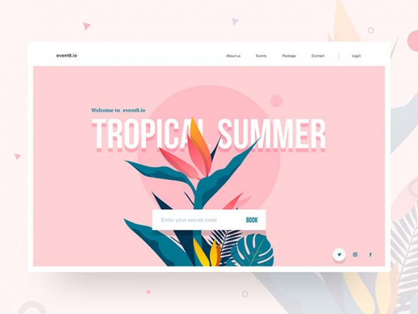 60+ Awesome Website Header Design Ideas For Inspiration